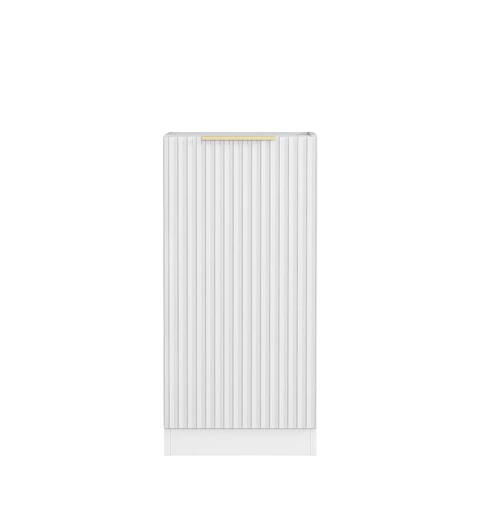 Noosa Laundry 415 White Base Cabinet with internal Drawer
