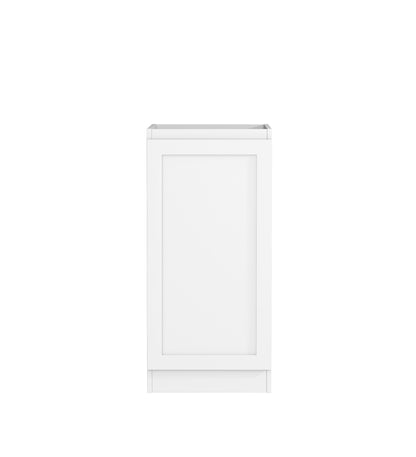 Hampton Laundry 415 White Base Cabinet with internal Drawer