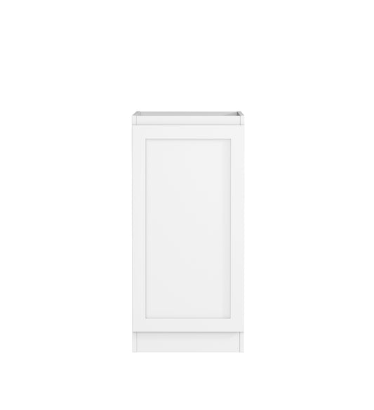 Hampton Laundry 415 White Base Cabinet with internal Drawer