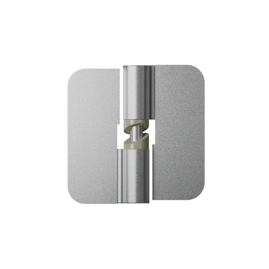 106C Gravity Hinge (Each) - Concealed - ANMB Finish - With Screw Fixings