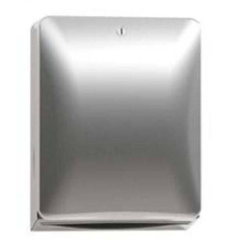 279mm W  Surface Mounted 2A10-11 Folded Paper Towel Dispenser - 279mm W x 365mm H x 133mm D  - Satin