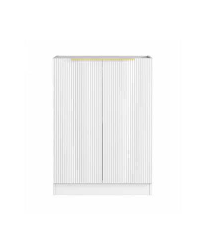 Mini Laundry 650mm Bondi White with Natural Carrara Marble Top