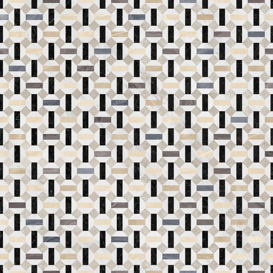 THE LOUVRE - DÉCOR - 4D DEEP INK Finish - 600X1200 | 1.44 SQM / 4 PCS PER BOX