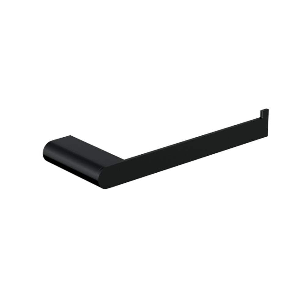 Serenity: Single Towel Holder Designer Black