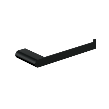 Serenity: Single Towel Holder Designer Black