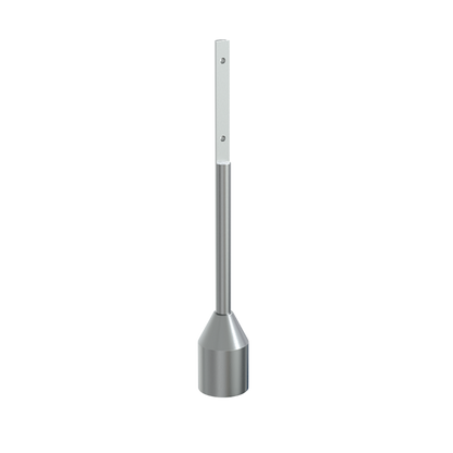 110 Series Rebated Shaft Foot Assembly – 200mm with 35mm Adjustment  SS