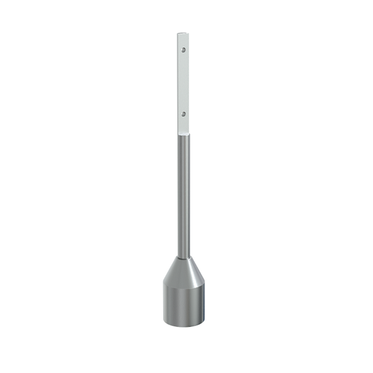 110 Series Rebated Shaft Foot Assembly – 200mm with 35mm Adjustment  SS