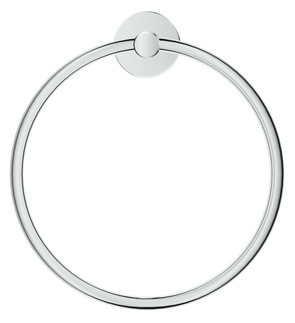 Mica Towel Ring - Chrome