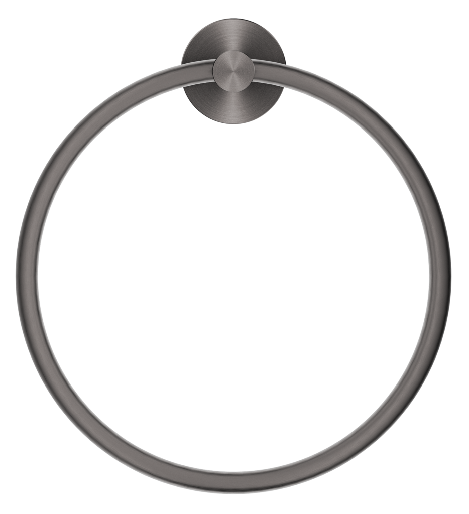 Mica Towel Ring - Gunmetal