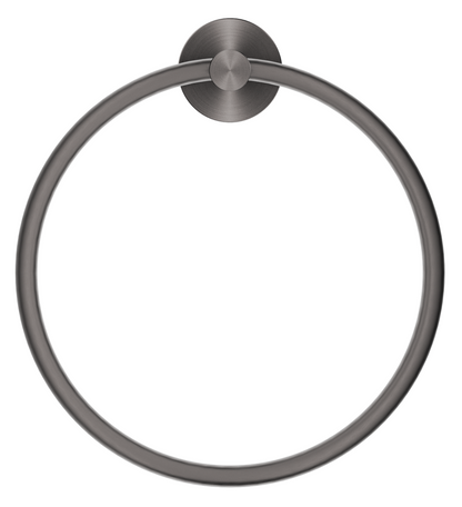 Mica Towel Ring - Gunmetal