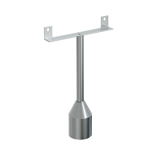 111 Series Double Fix Foot Assembly – 150mm with 35mm Adjustment SS