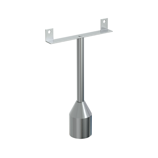 111 Series Double Fix Foot Assembly – 250mm with 35mm Adjustment SS