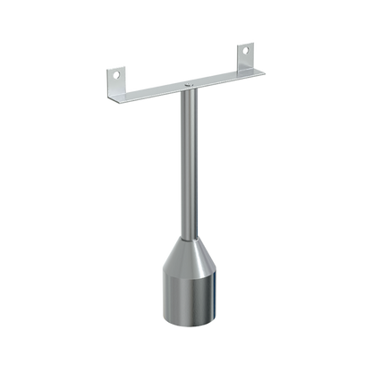 111 Series Double Fix Foot Assembly – 300mm with 35mm Adjustment SS