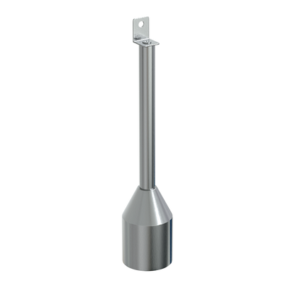 112 Series Single Fix Foot Assembly – 150mm with 35mm Adjustment  SS