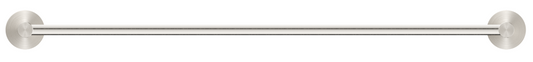 Mica Single Towel Rail - 600mm - Brushed Nickel