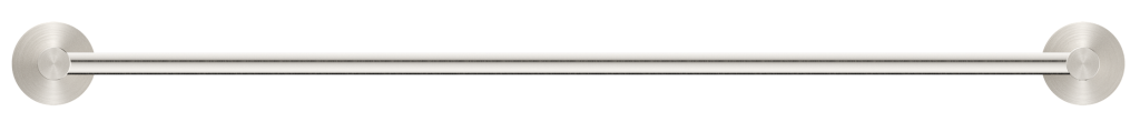 Mica Single Towel Rail - 800mm - Brushed Nickel