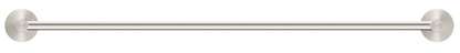 Mica Double Towel Rail - 800mm - Brushed Nickel