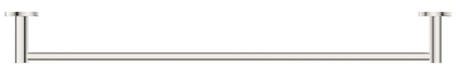 Mica Single Towel Rail - 600mm - Brushed Nickel