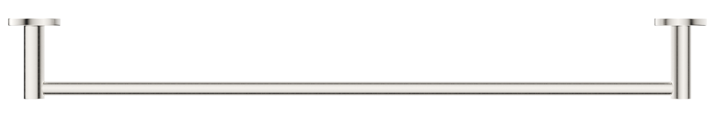 Mica Single Towel Rail - 800mm - Brushed Nickel