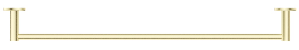 Mica Single Towel Rail - 800mm - French Gold