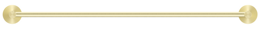 Mica Single Towel Rail - 800mm - French Gold