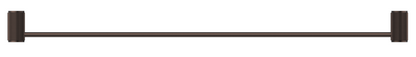 Mica Fluted Single Towel Rail - 800mm - Dusk Bronze