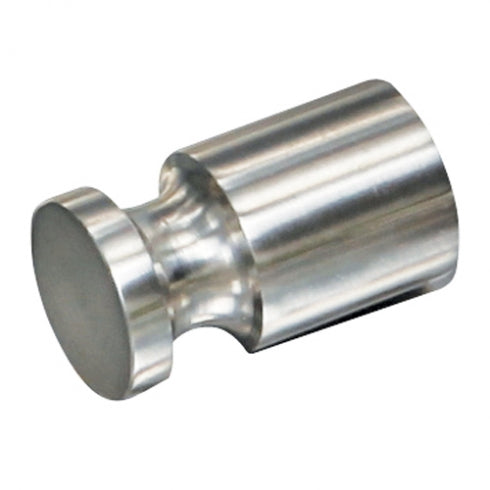 20mm W  Surface Mounted Robe Hook - 20mm W x 20mm H x 35mm D - Brushed Satin