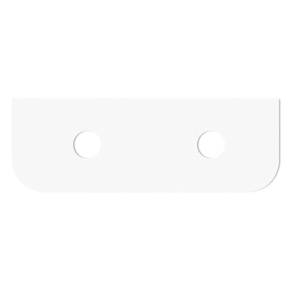 Bondi 1500mm Satin White Fluted Wall Hung Curve Cabinet