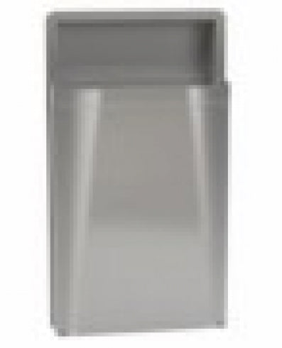 435mm W  Recessed Waste Receptable 69 Litres - 435mm W x 778mm H x 300mm D  - Satin