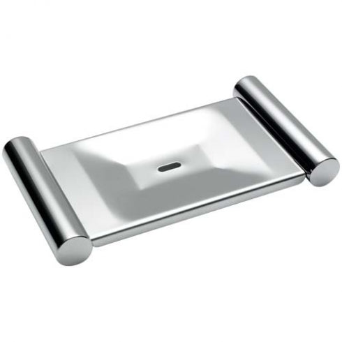 160mm W  Surface Mounted Soap Dish - 160mm W x 22mm H x 100mm D - Satin