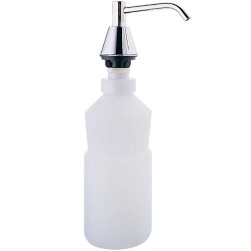64mm Spout Bench Mounted Pump Type Soap Dispenser - 64mm Spout - Bright