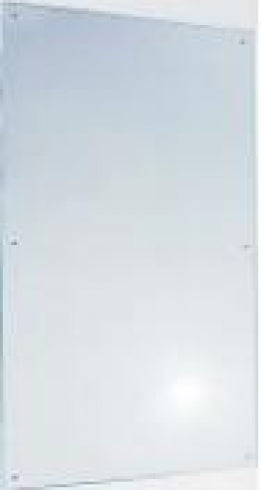 450 Surface Mounted  Polished Stainless Steel Mirror - 450 x 1000 - Bright