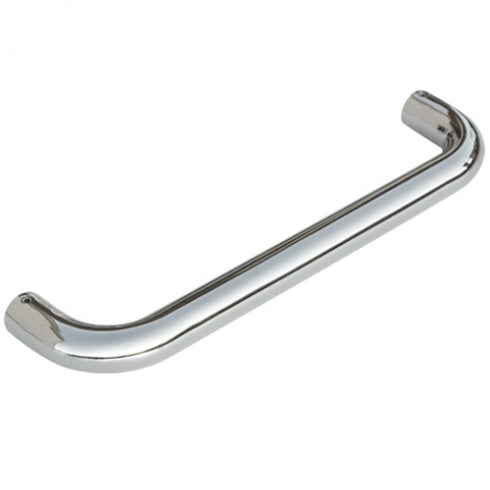 450mm W  Surface Mounted Bath Rail  - 450mm W x 25mm H x 75mm D - Bright