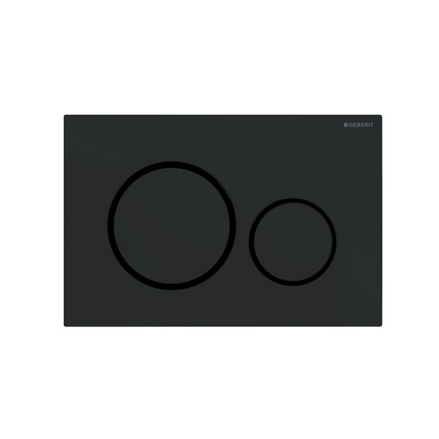 Geberit Fingerprint resistant Matte White, white chrim 115.882.01.1 Push Button
