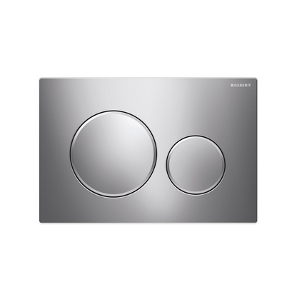 Geberit ABS Black/ chrome / black push button 115.882.KM.1 Push Button