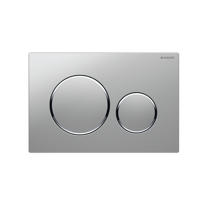 Geberit ABS Black/ chrome / black push button 115.882.KM.1 Push Button