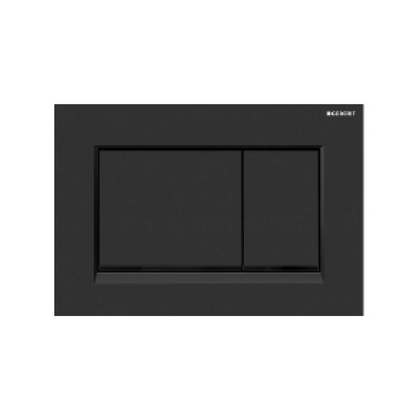 Geberit Fingerprint resistant, matte finish, chrome trim 115.883.JQ.1 Push Button