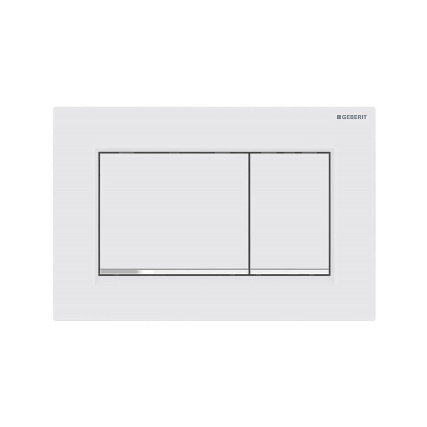 Geberit ABS Black/chrome/black 115.883.KM.1 Push Button