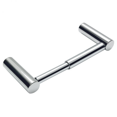 135mm W  Surface Mounted Toilet Roll Holder - 135mm W x 75mm D - Satin
