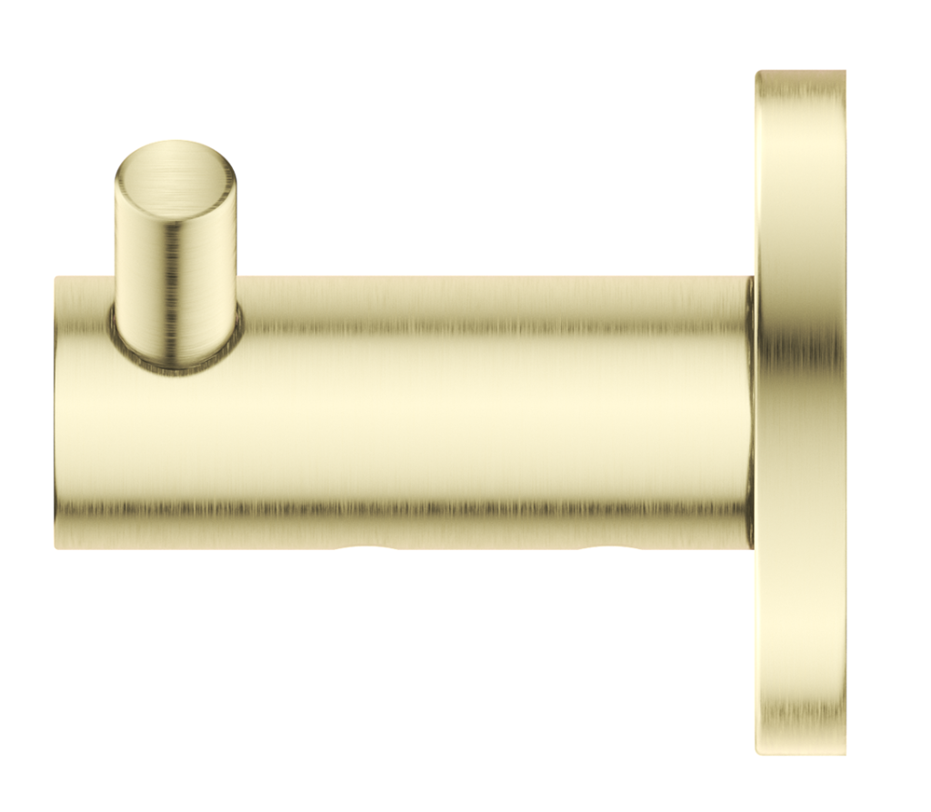Mica Double Robe Hook - French Gold