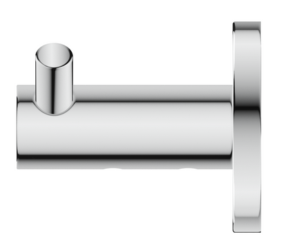 Mica Double Robe Hook - Chrome