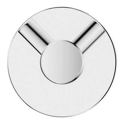 Mica Double Robe Hook - Chrome