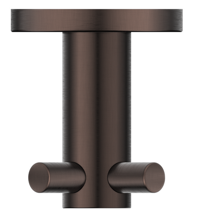 Mica Double Robe Hook - Dusk Bronze
