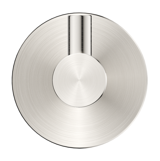 Mica Robe Hook - Brushed Nickel