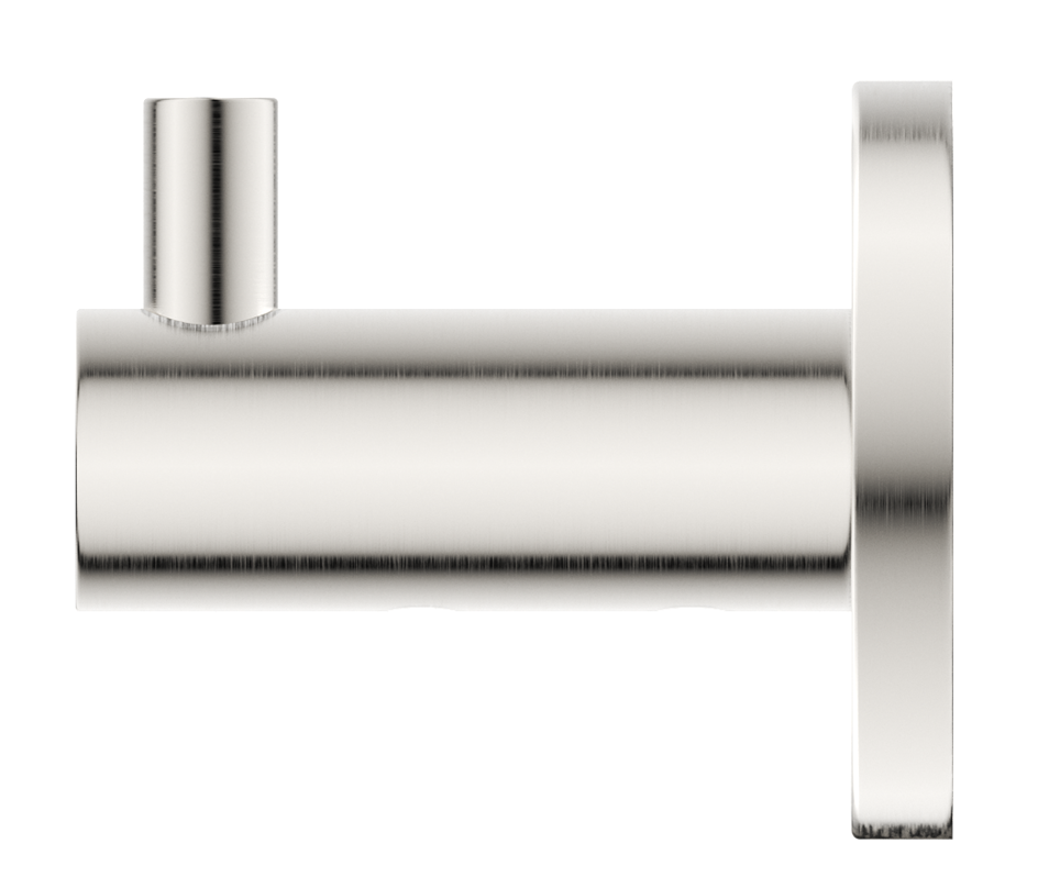 Mica Robe Hook - Brushed Nickel
