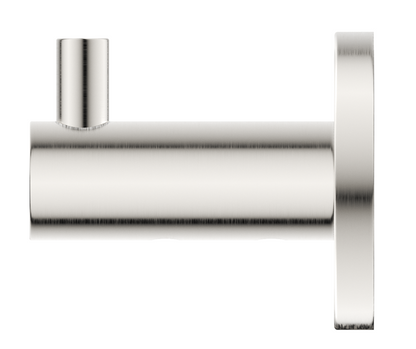 Mica Robe Hook - Brushed Nickel