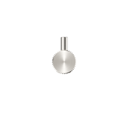 Mica Fluted Robe Hook - Brushed Nickel