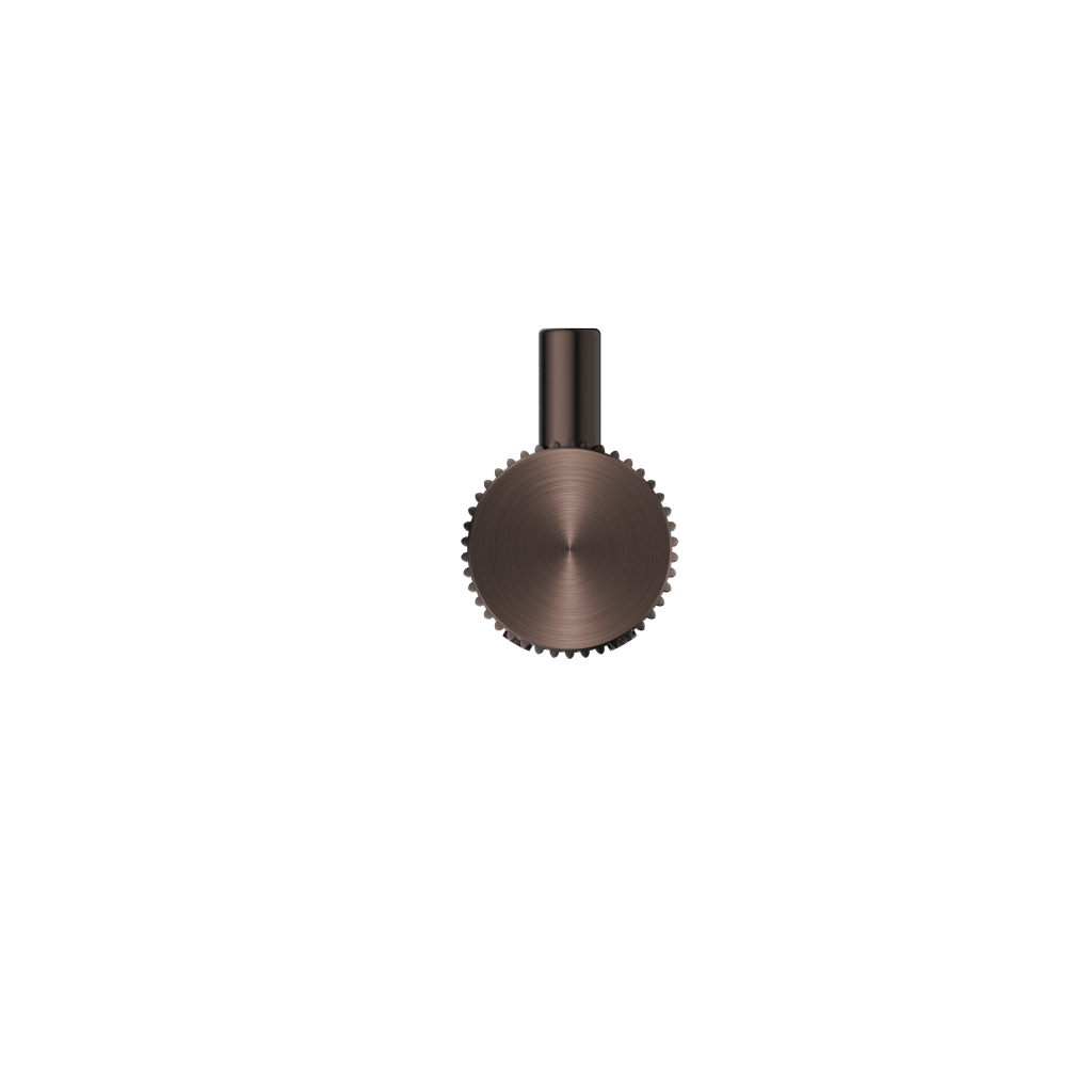 Mica Fluted Robe Hook - Dusk Bronze