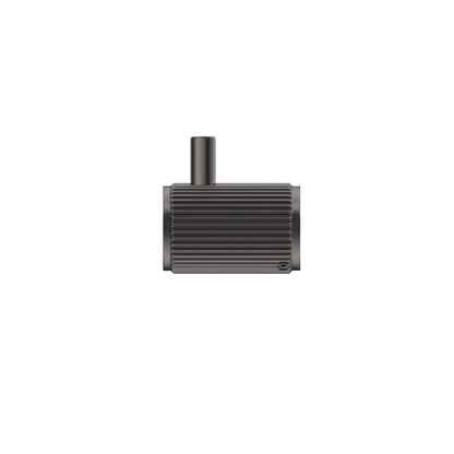 Mica Fluted Robe Hook - Gunmetal