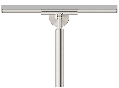 Mica Glass Squeegee - Brushed Nickel